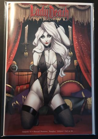 Naughty Lady Death Lingerie 1 Kincaid Limited To 50