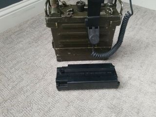 Military Radio Battery Box Holder Prc - 77 1077 1099 Uses " D " Batteries In Usa