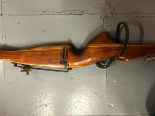 Vintage Recurve Bow 66 " P554 39 Rh Lenape Archery Club Hunt Target Wood