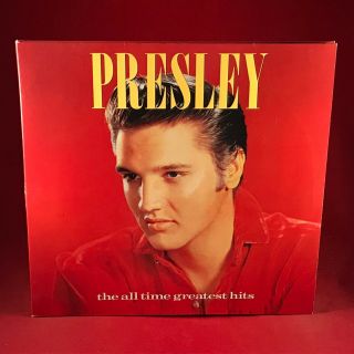 Elvis Presley The All Time Greatest Hits 1987 Vinyl Lp Best