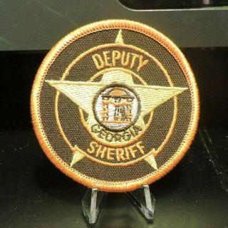 Retired Patch: Deputy Sheriff,  Dekalb County,  Ga Sheriffs Department Patch