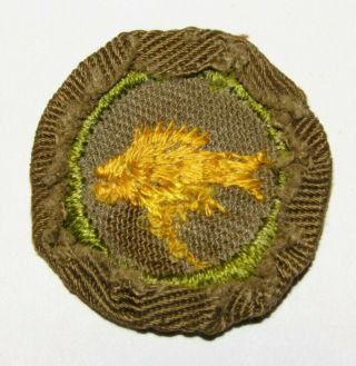 ANGLING MERIT BADGE TYPE C BOY SCOUTS of AMERICA BSA 1940 ' s 2