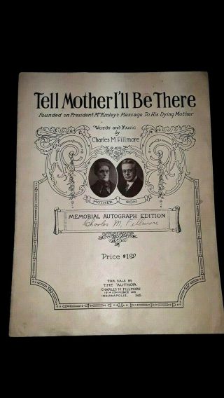 Antique Sheet Music - Tell Mother I 