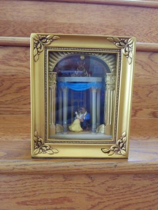 Art Of Disney Gallery Of Light Belle And The Beast Shadowbox