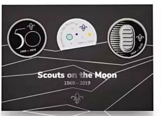 2019 World Scout Jamboree / Wosm - Apollo 11 50th Anniversary Patch Set