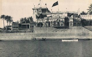 Iraq - Baghdad - A River Scene - C.  1930 - Real Photo By Z.  G.  D.  - 21.  3cm.  X 14.  5 Cm.