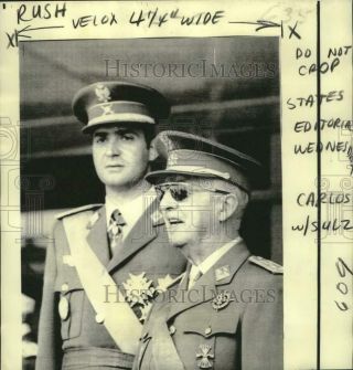 1974 Press Photo Spain 