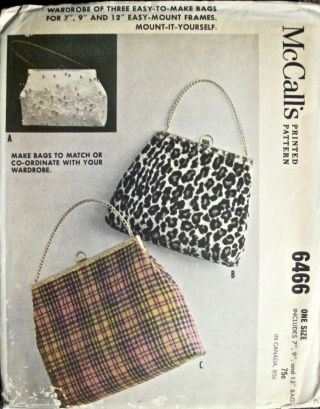Vintage Uncut 1962 Mccall 