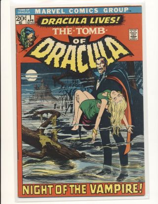 Tomb Of Dracula 1 - Neal Adams Cover Fine/vf Cond.