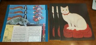 6 Unicef Cat Themed Blank Notecards W/envelopes