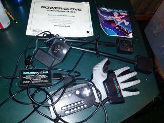 Vintage 1989 Nintendo Power Glove With Sensor And As - Is
