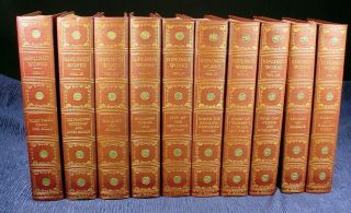 Set Of 10 Vintage The Sahib Edition Of Rudyard Kipling