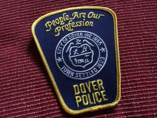 Dover Hampshire Police Patch