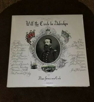 Vintage 1972 The Nitty Gritty Dirt Band " Will The Circle Be Unbroken " 3 Lps Ex,