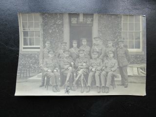 World War One Ww1 College Harrogate Yorkshire Military Group Photograph