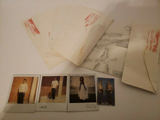 4 Vintage Prison Polaroid Photos And 15 Letters Pelican Bay Prison 90s
