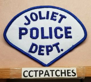 Vintage Joliet,  Illinois Police Shoulder Patch Il