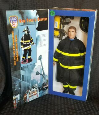 Fire Zone Fdny Firefighter Action Figure Official Fdny Collectible