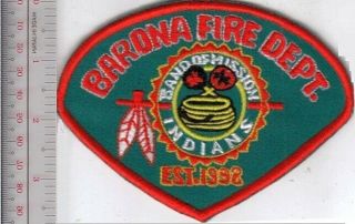 American Indian Fire Department California Barona Band Of Mission Indians Fire D