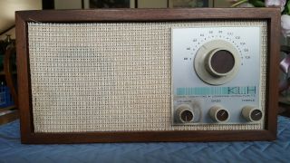 Vintage Klh Model Twenty - One 21 Fm Radio