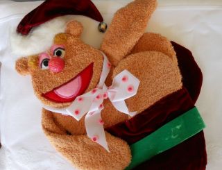 Fozzie Bear The Muppets Handmade Decorative Christmas Stocking Vintage Pattern 2