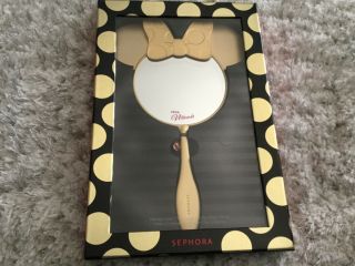 Sephora Ltd Disney Minnie Mouse Hand Mirror Nib