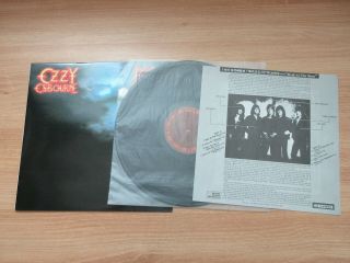 Ozzy Osbourne - Bark At The Moon 1988 Korea Orig Lp Record Vinyl