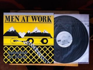 Men At Work - Business As Usual - Mfsl Lp - Vinyl - 33rpm - Near