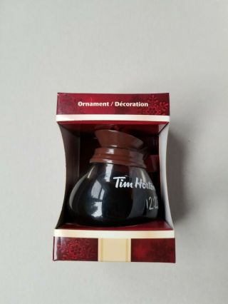 Tim Hortons 2010 Coffee Pot Christmas Ornament