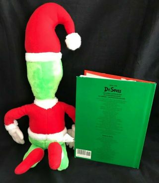 Vintage Dr Seuss How The Grinch Stole Christmas HC Book & 28 