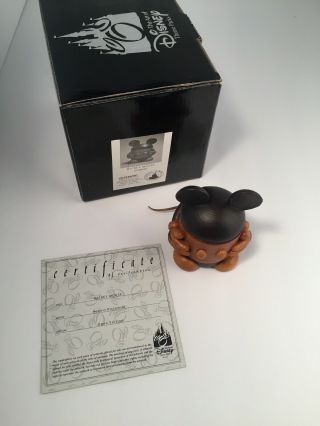 Art Of Disney Theme Parks Olszewski Mickey Mouse Wood Box