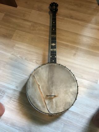 Vintage 4 String Banjo No Name Parts/repair/restoration?