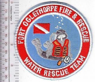 Fort Oglethorpe Fire Department Scuba Diver Rescue & Water Rescue Team Georgia