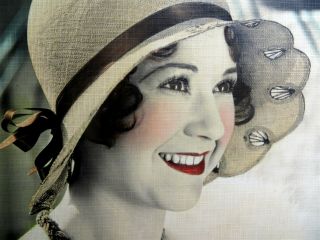 Vintage Alberta Vaughn 1920s Movie Star 8 " X 10 " Artist Signed Studio Photo H - 24
