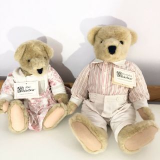Vintage Alice Cornelius Vanderbear High Tea Bears Nabco Clothes Tags