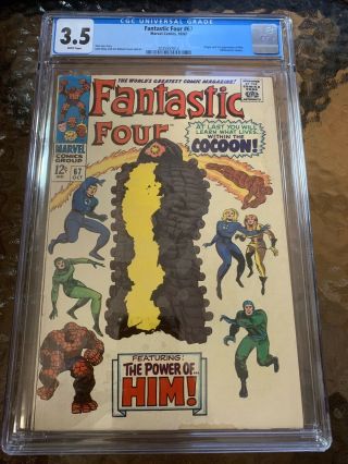 Fantastic Four 67 (oct 1967,  Marvel)