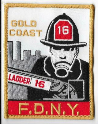 York City Fire Department (fdny) Ladder 16 Patch