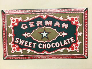 1899 Chocolate Cocoa Dessert Recipe Cookbook Baker Color Plates Parloa Burr