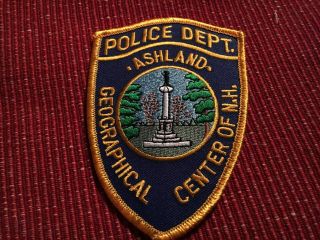Ashland Hampshire Police Patch
