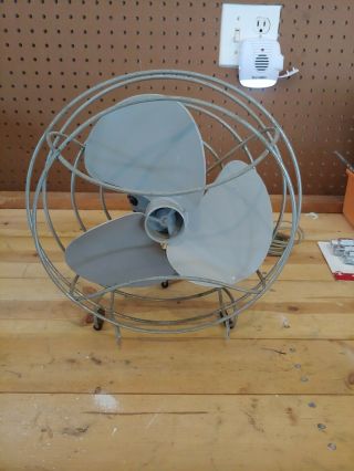 Vintage Mid Century Westinghouse 115 Volt Table Fan 10pwv2 Style Y - 29002