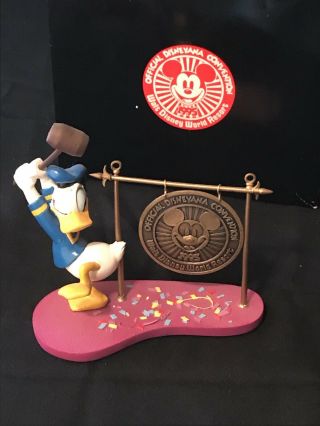 1995 Disneyana Convention - Donald Duck Mickey Mouse Limited Edition To 2500pcs
