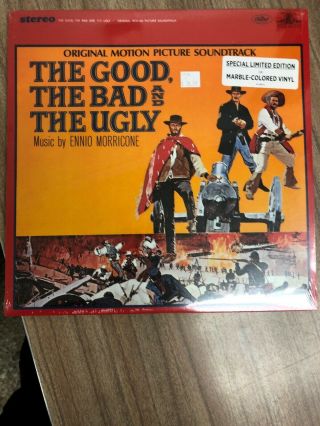 The Good,  The Bad And The Ugly Soundtrack Colored Vinyl Ennio Morricone Rsd