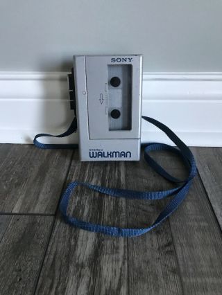 Sony Walkman Wm - 4 Stereo Cassette Player Wm 4 Vintage Retro Grey 1983