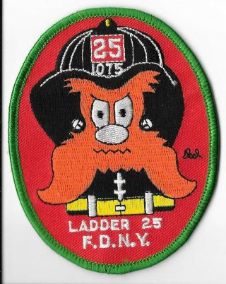 York City Fire Department (fdny) Ladder 25 Patch V2