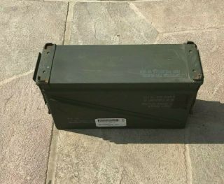 2 Each Military Surplus 40mm Pa - 120 Large Ammo Can Box