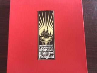 A Musical History Of Disneyland Cd And Book Set,  For Disneyland 