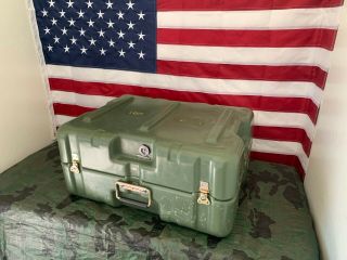 Pelican Hardigg Military Transport Storage Case W/ Pouch - -
