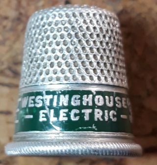 Westinghouse Electric Sewing Machine Thimble Very Good Cond.  Some Wear