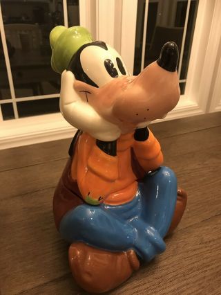 Disney Goofy Cookie Jar Treasure Craft