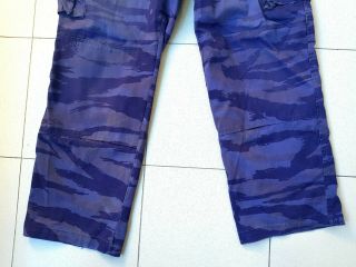 Bosnian serb army blue tiger stripe camouflage trousers Serbia Serbian war pants 2